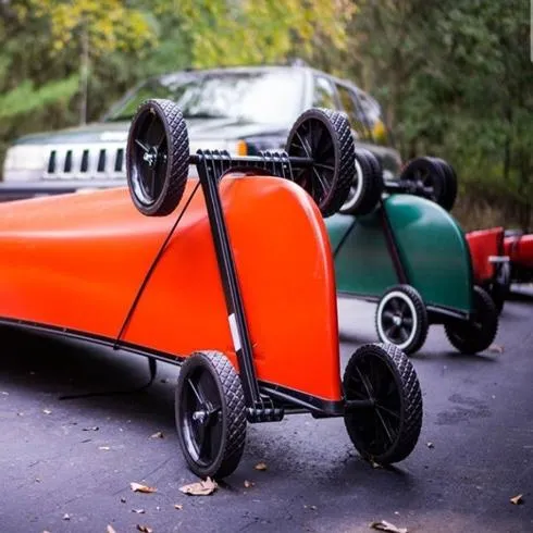 4 Wheel Canoe Cart