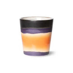 70s Ceramics: Coffee Mug Lunar