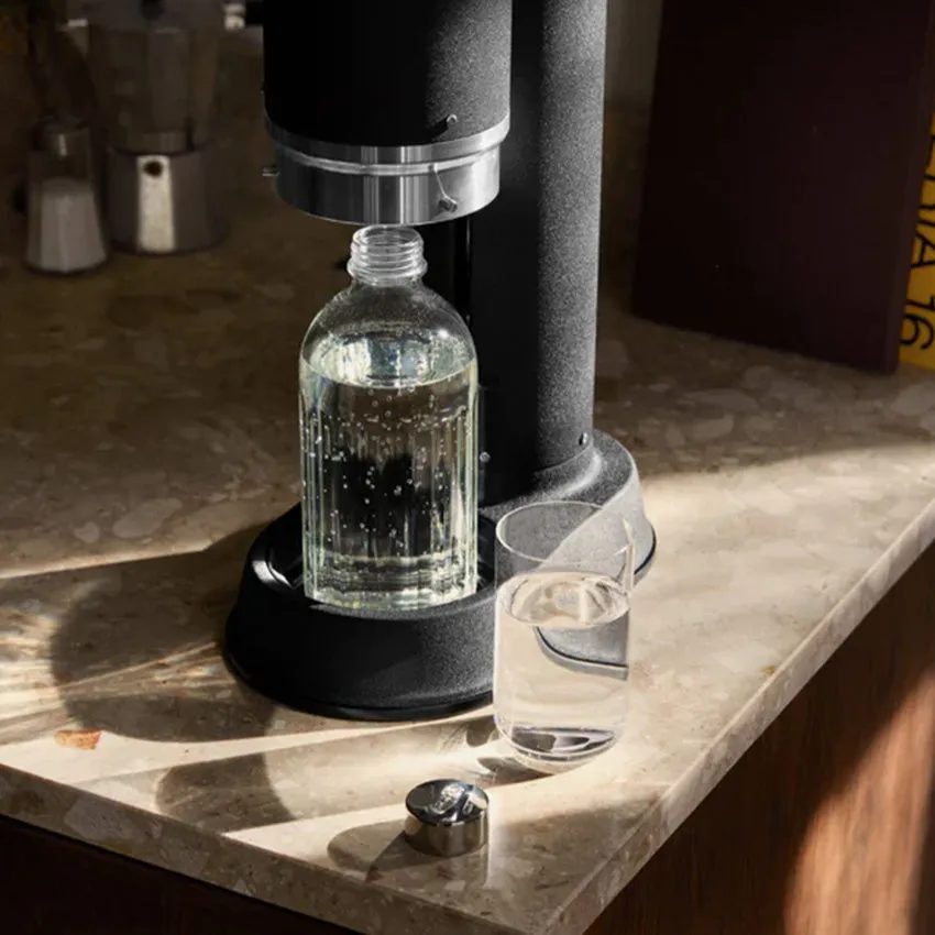 Aarke | Glass Water Bottle Stainless Steel