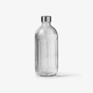 Aarke | Glass Water Bottle Stainless Steel