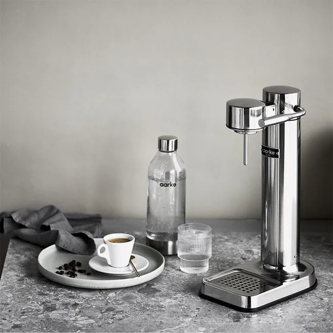 Aarke | Water Bottle Reusable Polished Steel