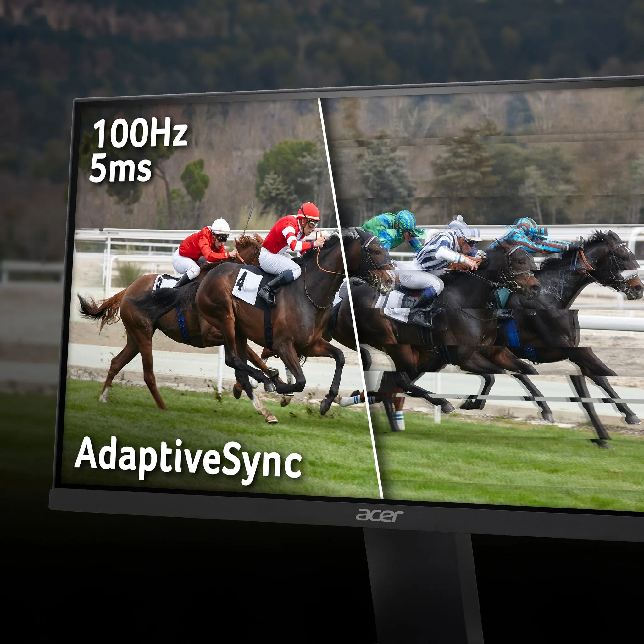 Acer Essential E220QE3 21.5" Full HD Monitor - 100Hz, 5ms, IPS, Adaptive Sync, Black