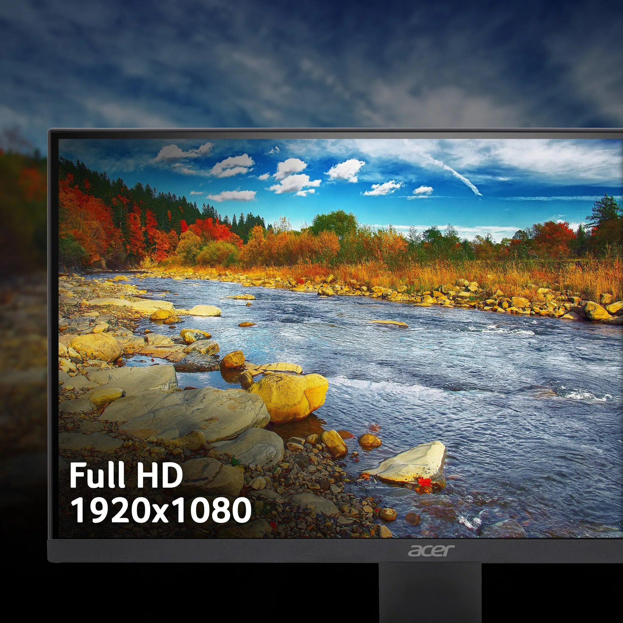 Acer Essential E220QE3 21.5" Full HD Monitor - 100Hz, 5ms, IPS, Adaptive Sync, Black