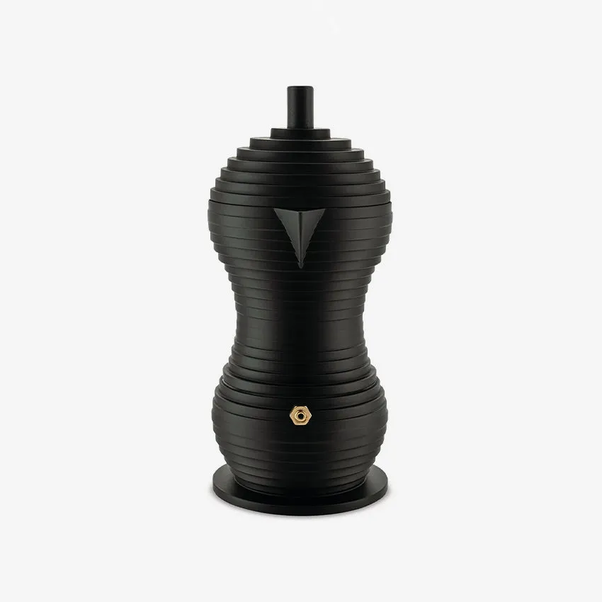 Alessi | Pulcina Espresso Coffee Maker - Black