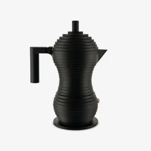 Alessi | Pulcina Espresso Coffee Maker - Black
