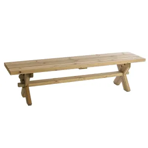 Alexander Rose Malu Pine Farmers Bench 6ft