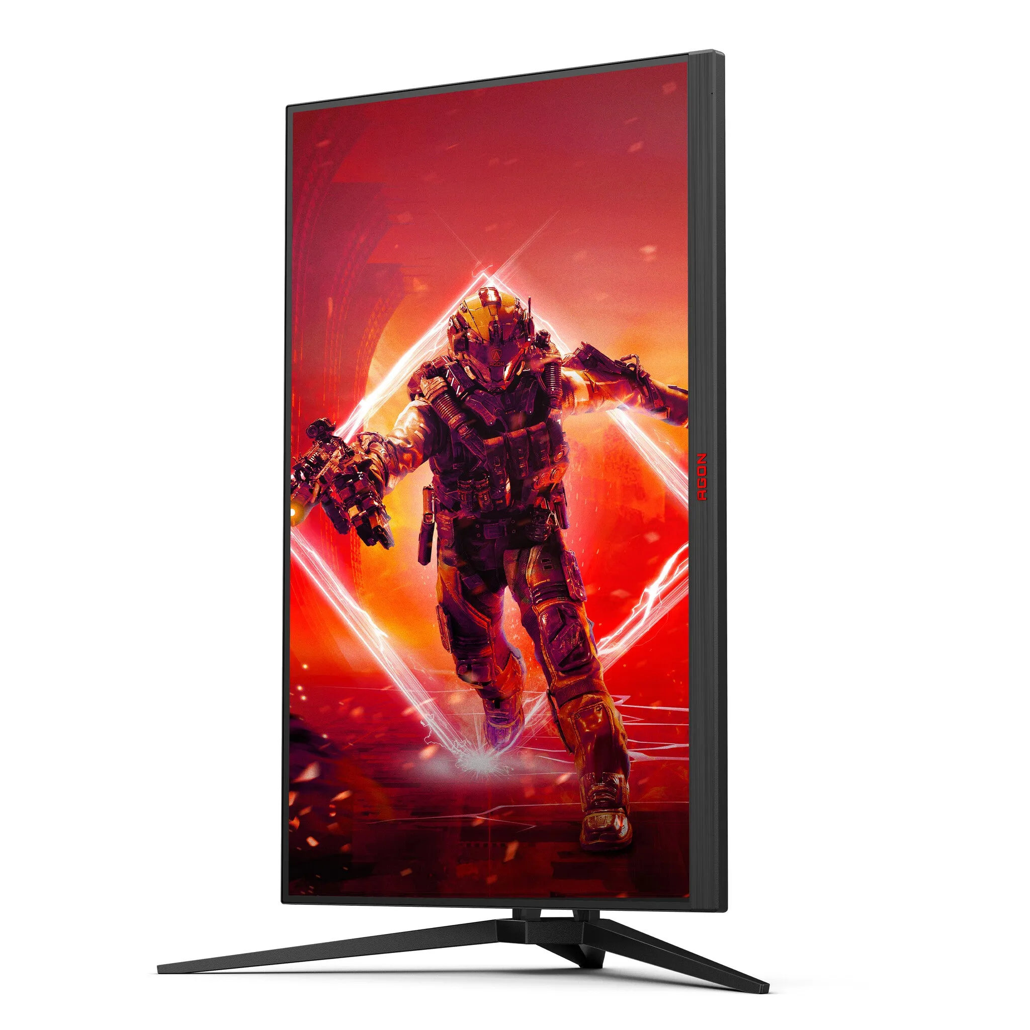 AOC AG275QX/EU 27" Quad HD Gaming Monitor - 170Hz, 1ms, IPS, AdaptiveSync, Height Adjustable, Black and Red