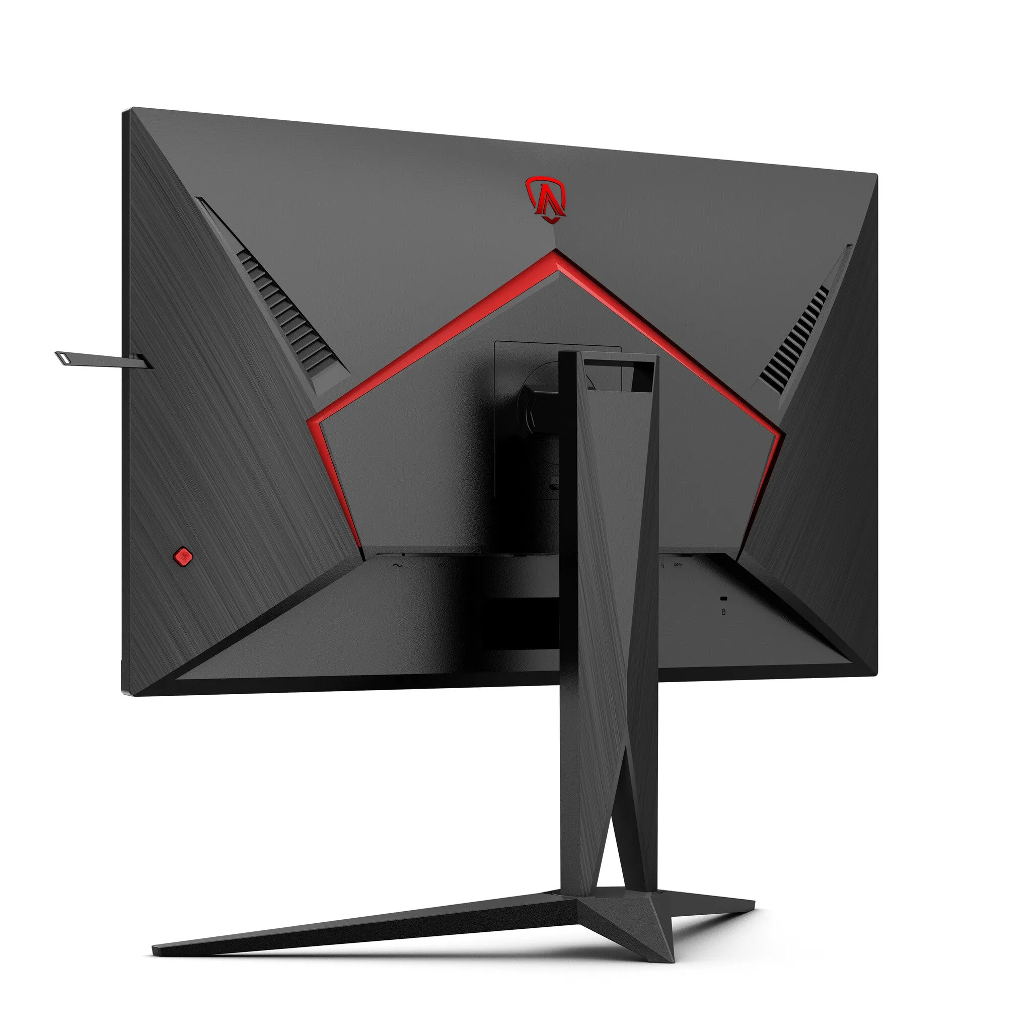AOC AG275QZ/EU 27" Quad HD Gaming Monitor - 270Hz, 0.5ms, IPS, FreeSync Premium and G-SYNC Compatible, Height Adjustable, Speakers, Black and Red