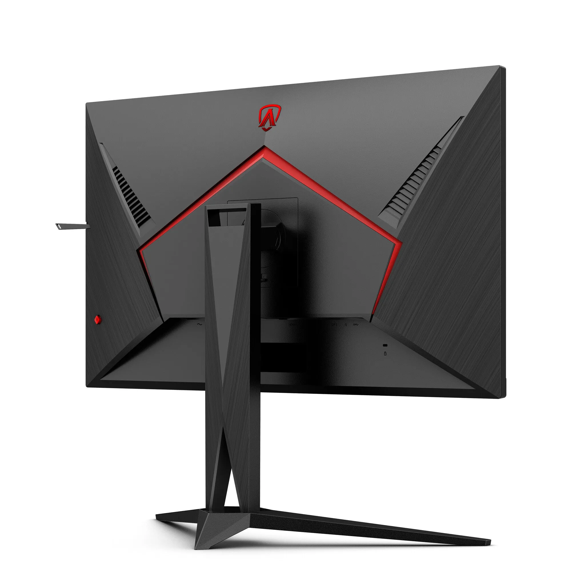 AOC AG275QZ/EU 27" Quad HD Gaming Monitor - 270Hz, 0.5ms, IPS, FreeSync Premium and G-SYNC Compatible, Height Adjustable, Speakers, Black and Red