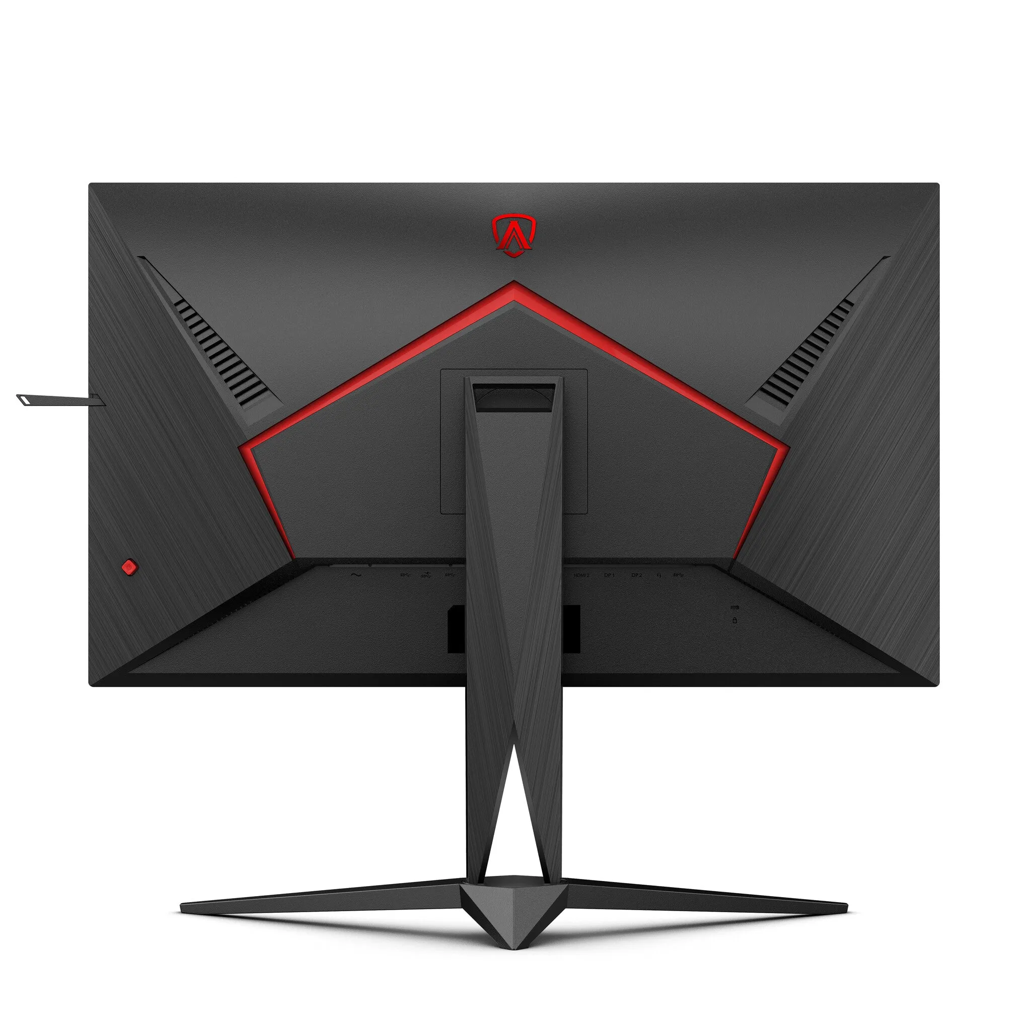AOC AG275QZ/EU 27" Quad HD Gaming Monitor - 270Hz, 0.5ms, IPS, FreeSync Premium and G-SYNC Compatible, Height Adjustable, Speakers, Black and Red