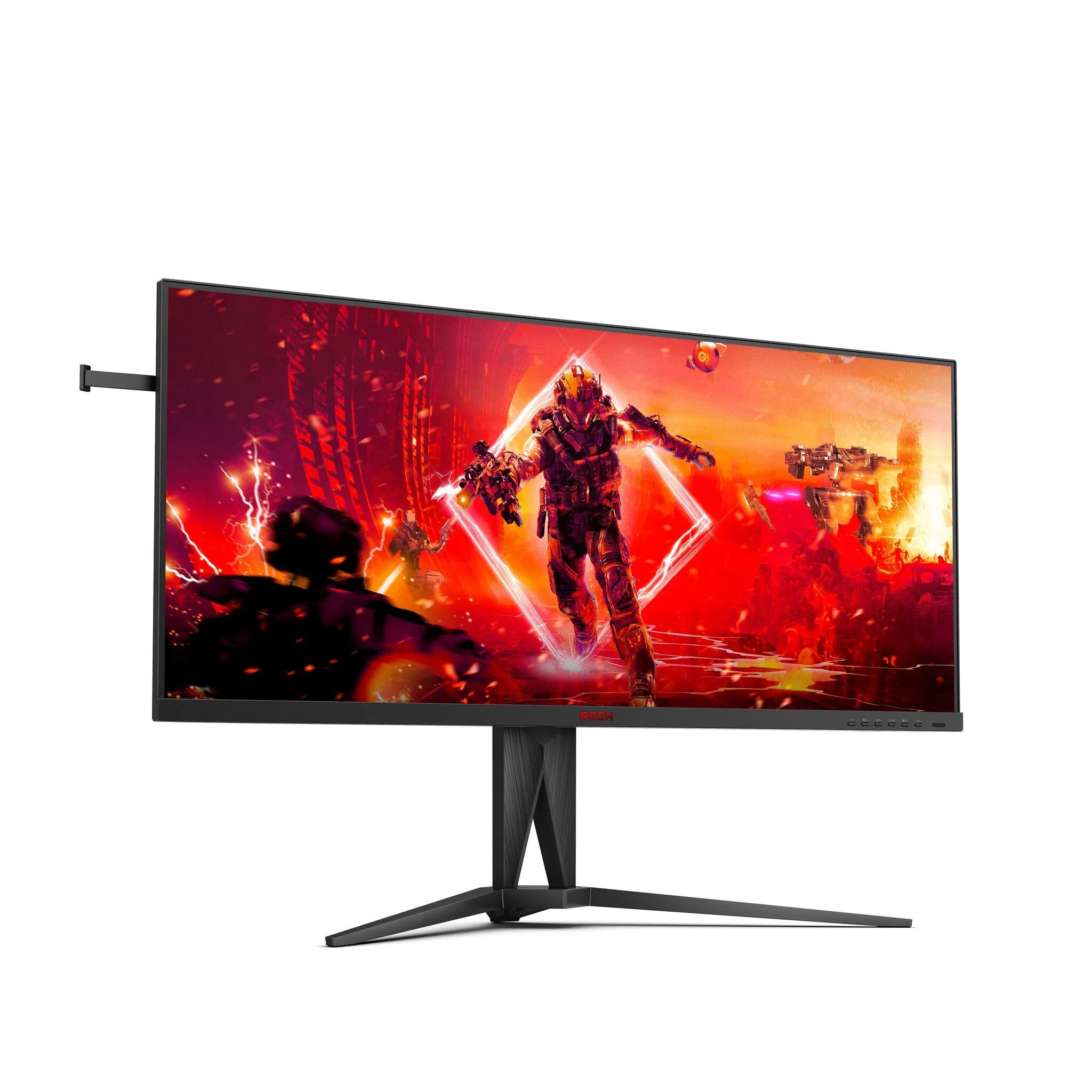 AOC AGON 5 AG405UXC 39.5" Wide Quad HD Gaming Monitor - 144Hz, 1ms, IPS, Adaptive Sync, Height Adjustable, Speakers, Black