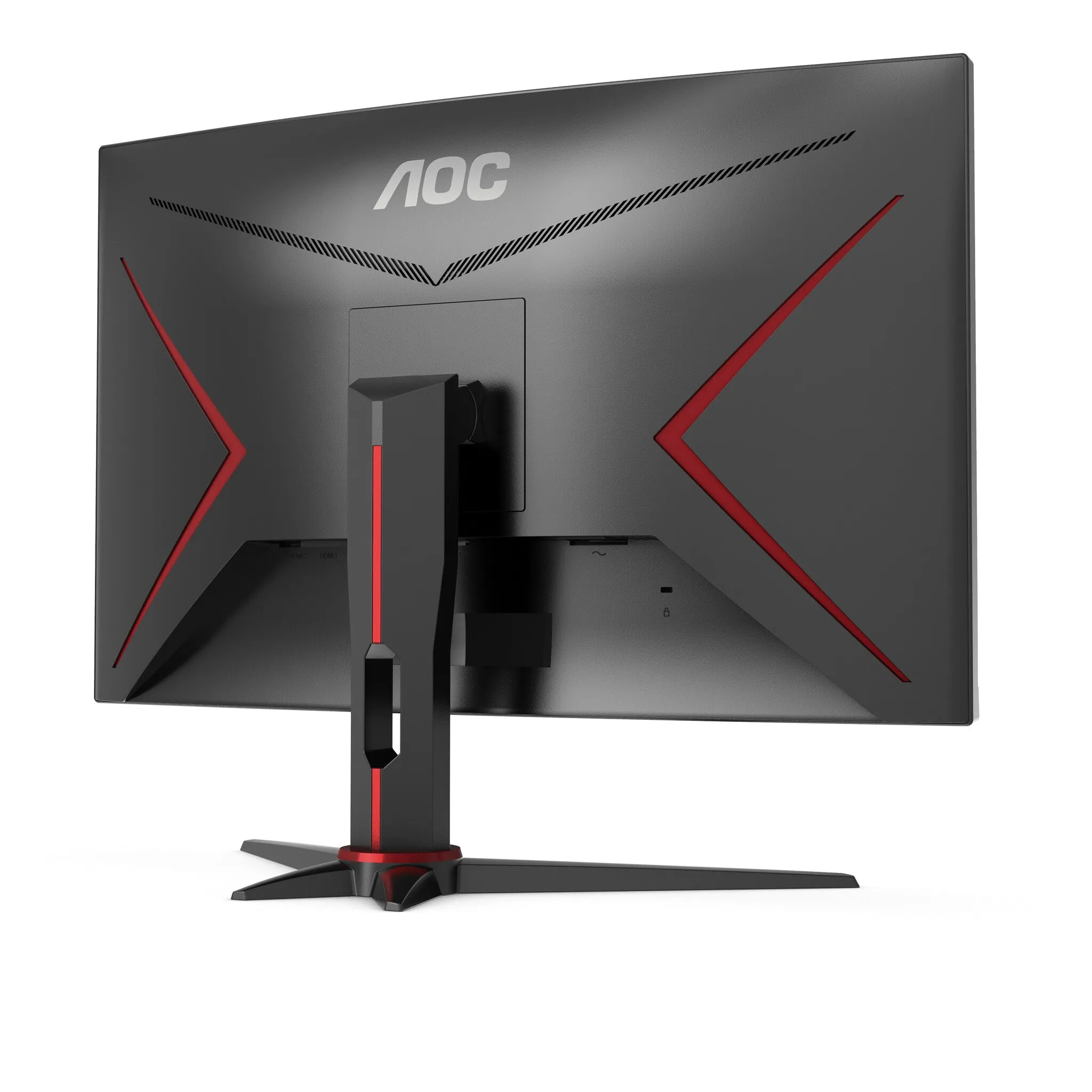 AOC G2 C27G2ZE/BK 27" Full HD Curved Gaming Monitor - 240Hz, 0.5ms, VA, AMD FreeSync Premium, Black and Red