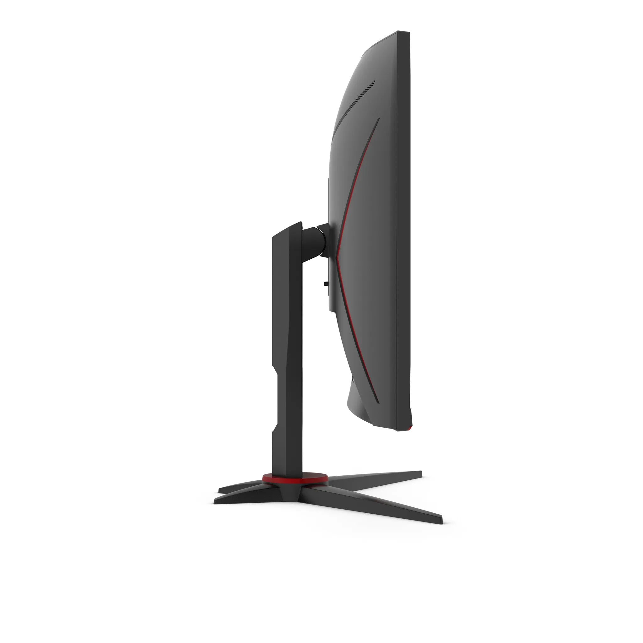 AOC G2 C27G2ZE/BK 27" Full HD Curved Gaming Monitor - 240Hz, 0.5ms, VA, AMD FreeSync Premium, Black and Red