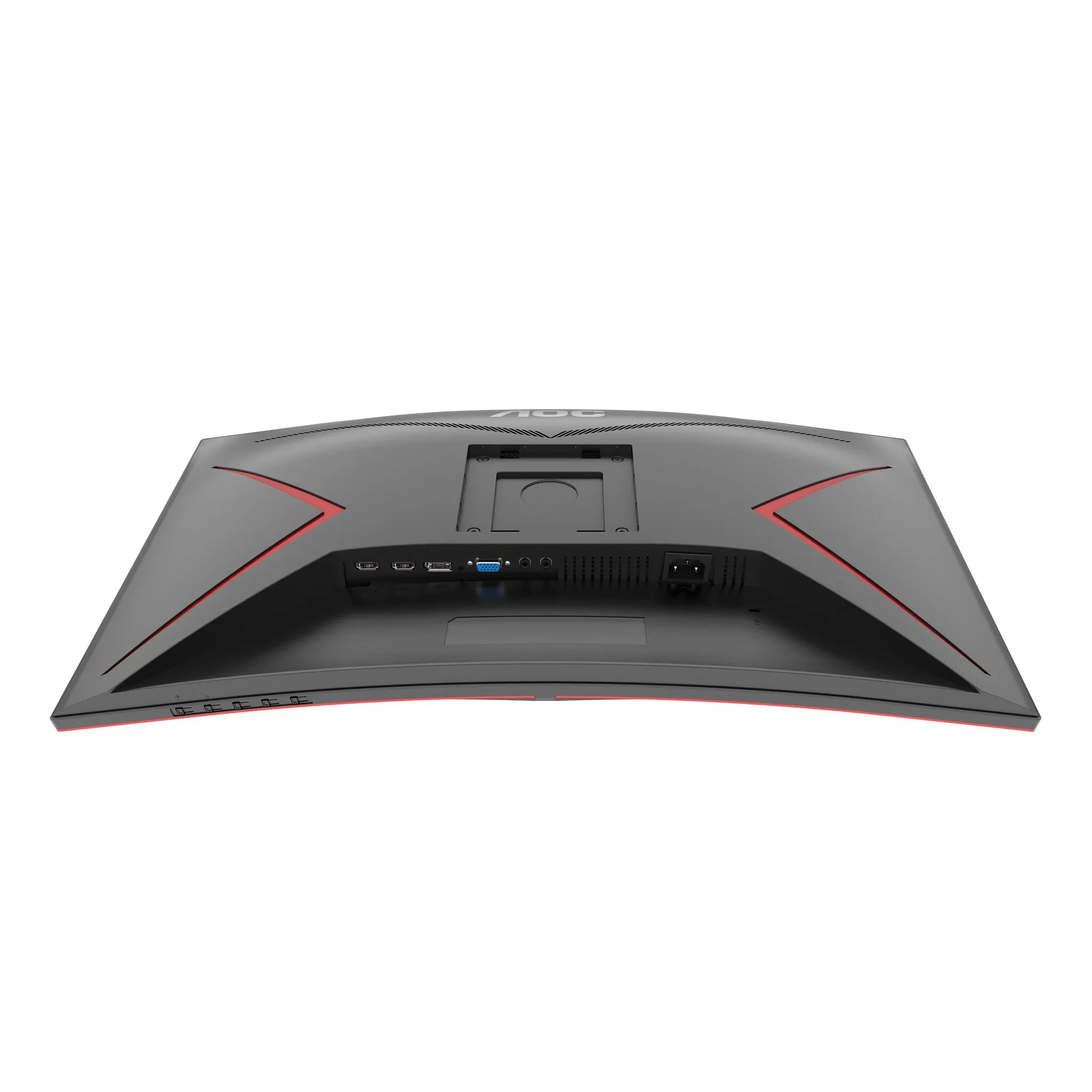 AOC G2 C27G2ZE/BK 27" Full HD Curved Gaming Monitor - 240Hz, 0.5ms, VA, AMD FreeSync Premium, Black and Red