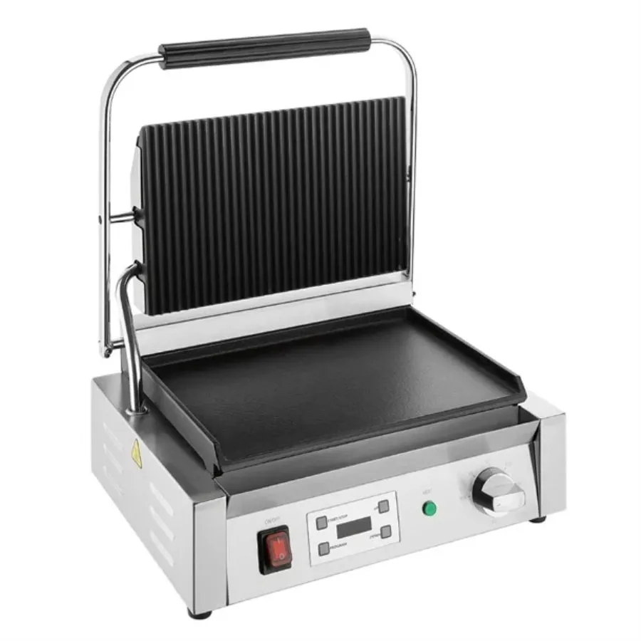 Apuro Extra Large Contact Grill Ribbed & Flat Plate CU609-A