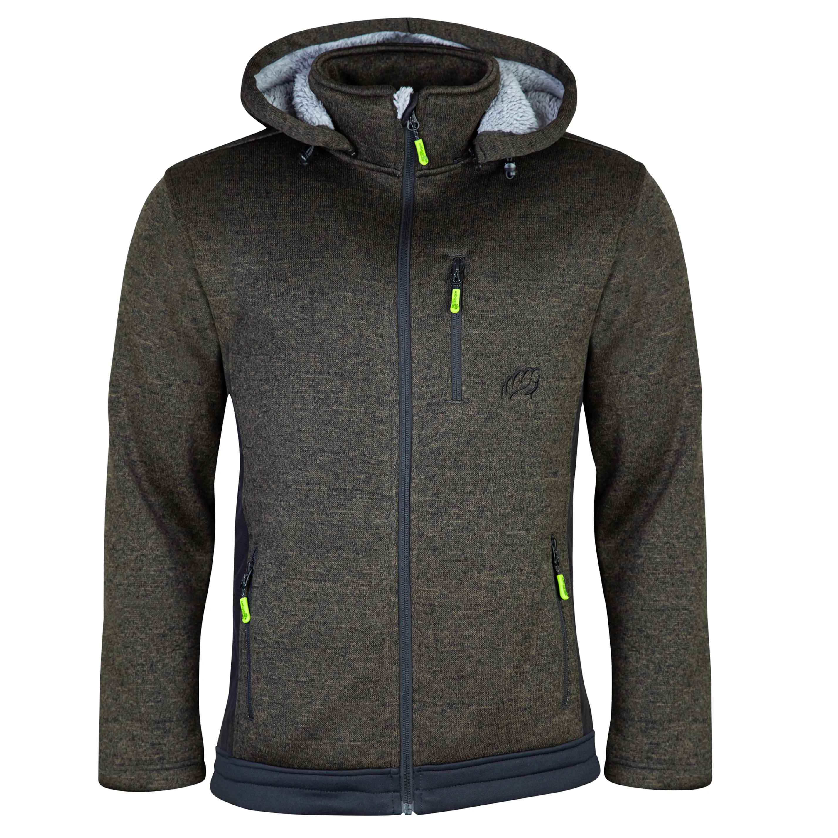 Arbortec AT4800 Yeti Knitted Fleece Lined Hooded Jacket
