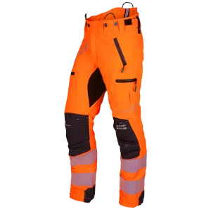 Arbortec Breatheflex Pro ATHV4070 Hi-Vis Chainsaw Trousers Type C Class 1 Tall