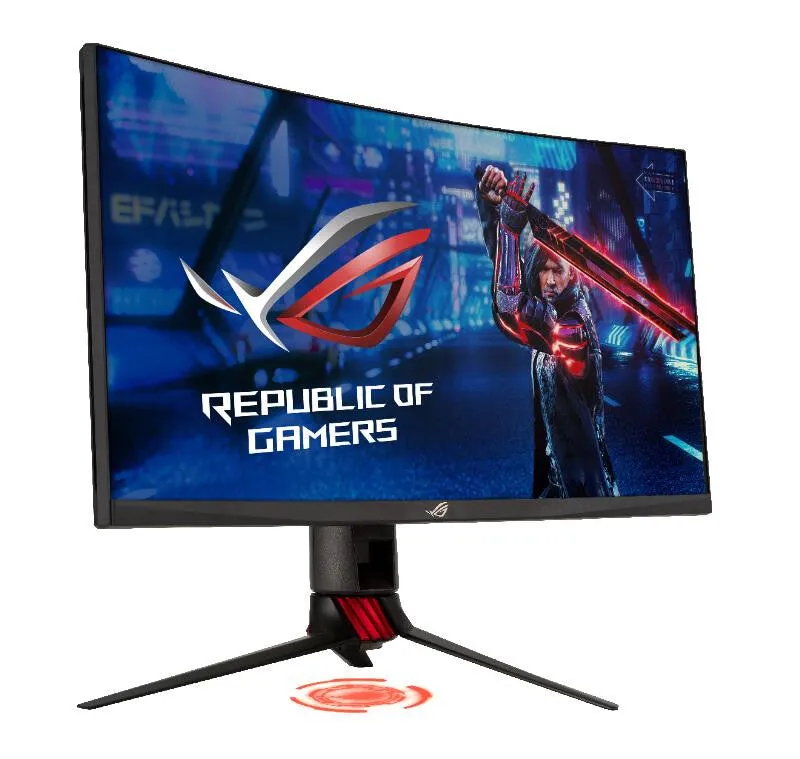ASUS ROG Strix XG27WQ 27" Quad HD Curved Gaming Monitor - 165Hz, 1ms, VA, AMD FreeSync, Height Adjustable, Black