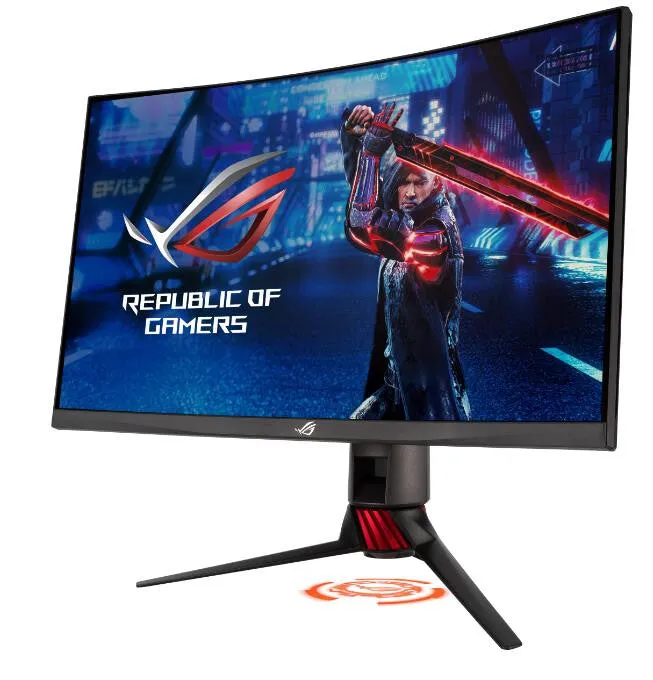 ASUS ROG Strix XG27WQ 27" Quad HD Curved Gaming Monitor - 165Hz, 1ms, VA, AMD FreeSync, Height Adjustable, Black