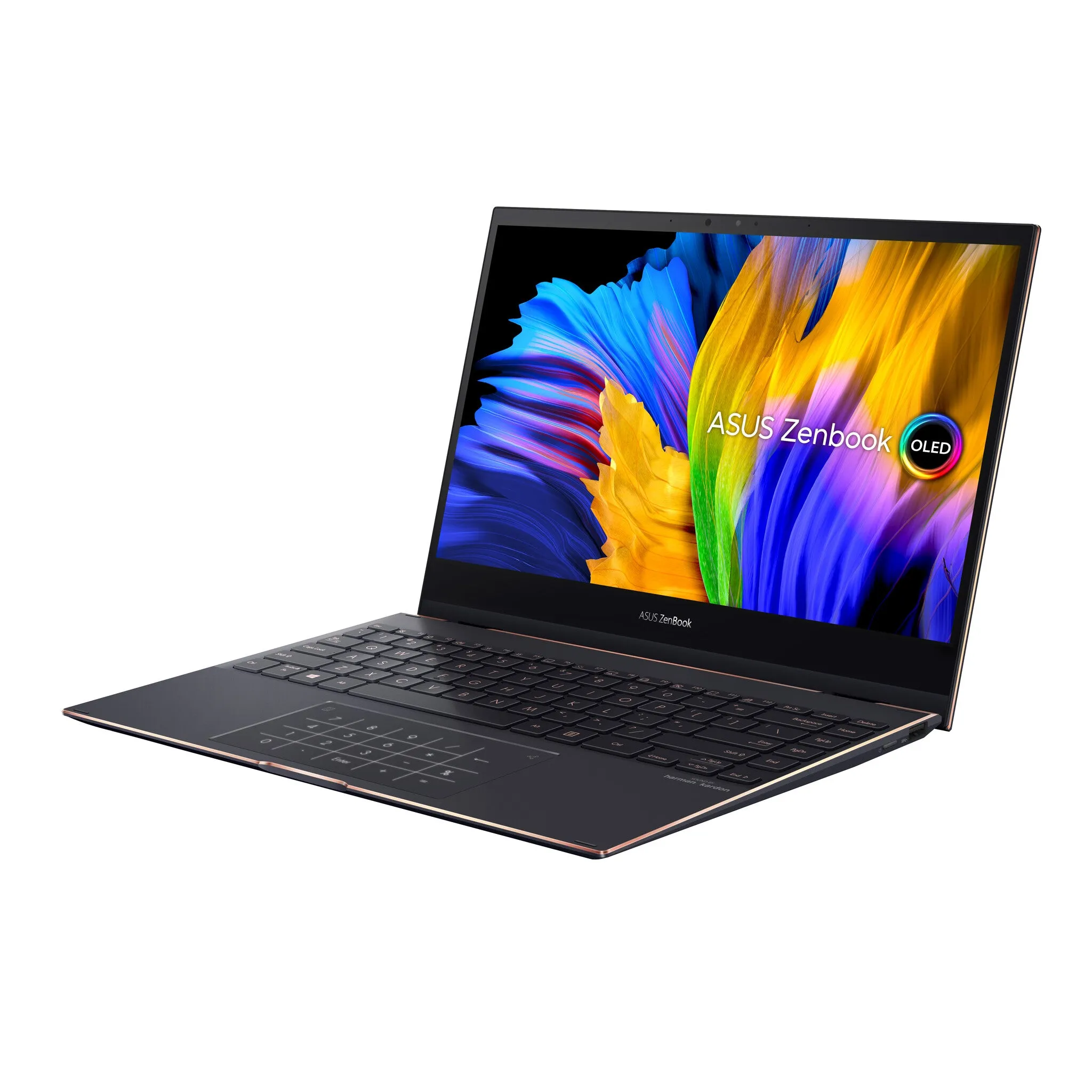 ASUS Zenbook Flip S13 UX371EA 13.3" 2-in-1 Laptop - Intel Core i7-1165G7, 16GB RAM, 1TB SSD, OLED Touchscreen, Windows 11 Home, Black