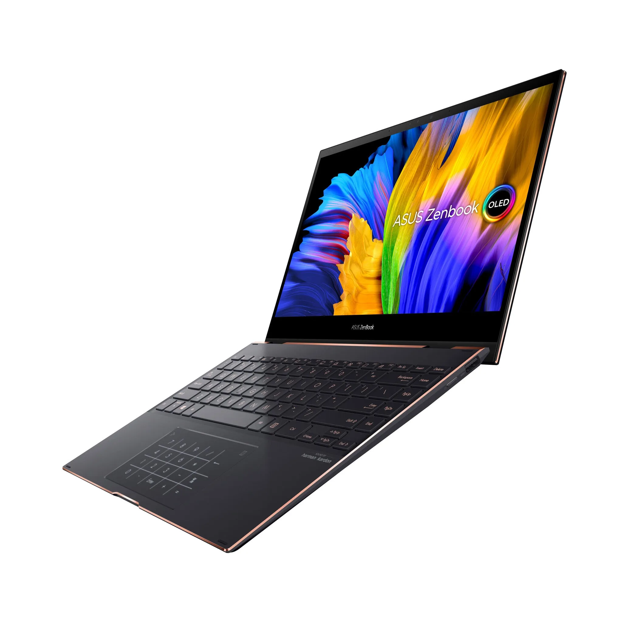 ASUS Zenbook Flip S13 UX371EA 13.3" 2-in-1 Laptop - Intel Core i7-1165G7, 16GB RAM, 1TB SSD, OLED Touchscreen, Windows 11 Home, Black