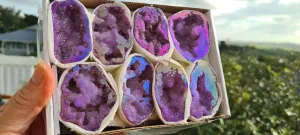 AURA QUARTZ GEODES