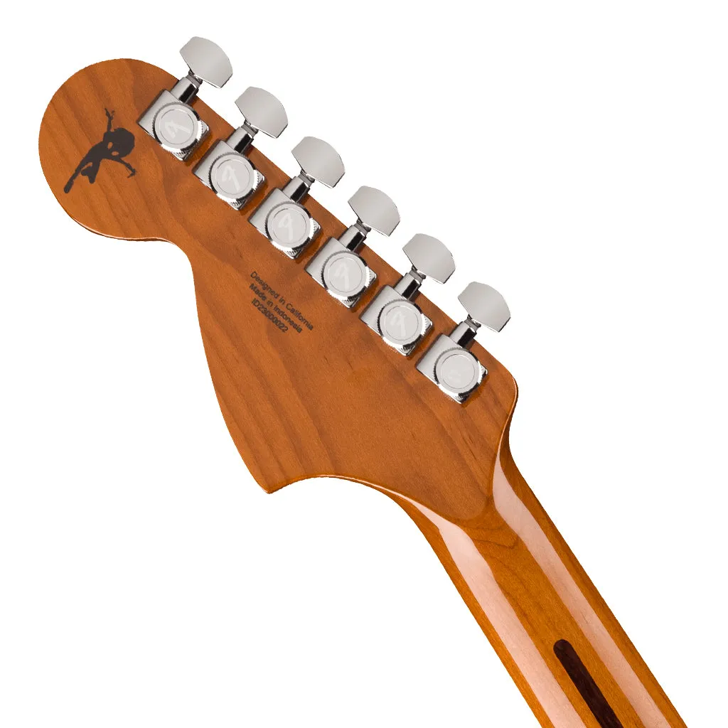 B-STOCK Fender Tom Delonge Starcaster in Satin Shoreline Gold