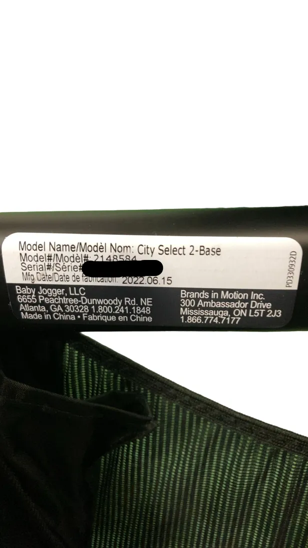 Baby Jogger City Select 2 Stroller, 2022, Radiant Slate