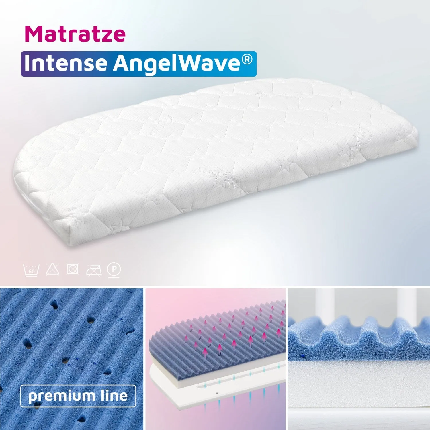 babybay® Mattress Intense Angelwave® Boxspring Xxl