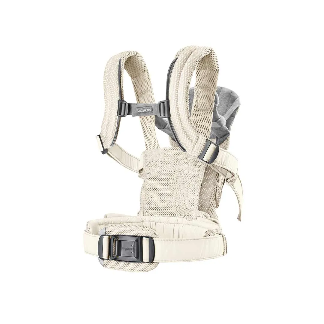 BabyBjrn Harmony 3D Mesh/Jersey Baby Carrier - Cream