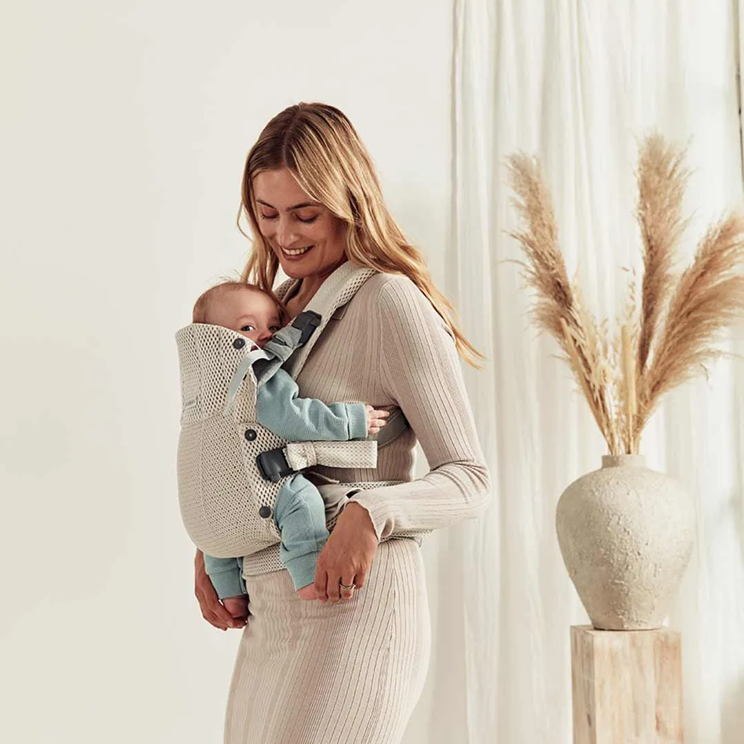 BabyBjrn Harmony 3D Mesh/Jersey Baby Carrier - Cream