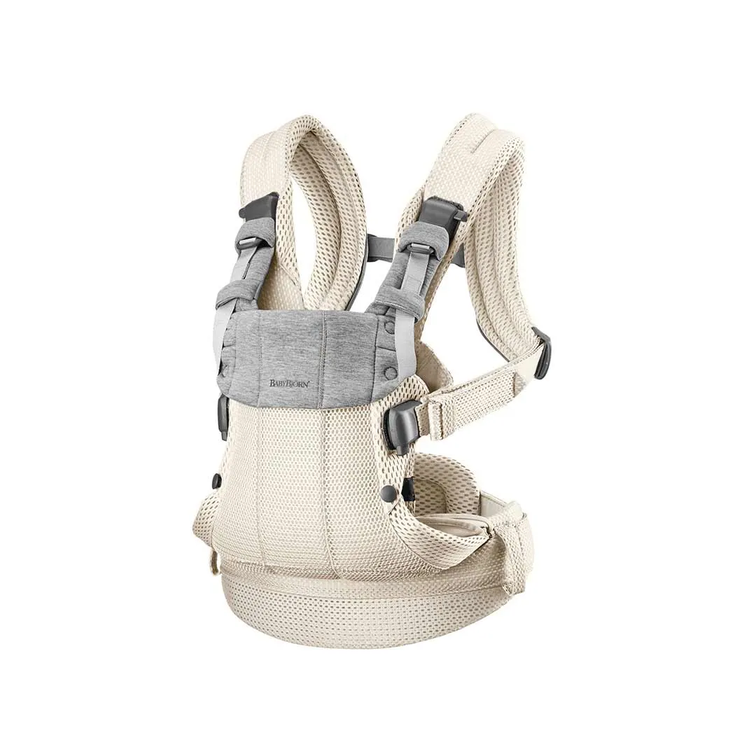 BabyBjrn Harmony 3D Mesh/Jersey Baby Carrier - Cream