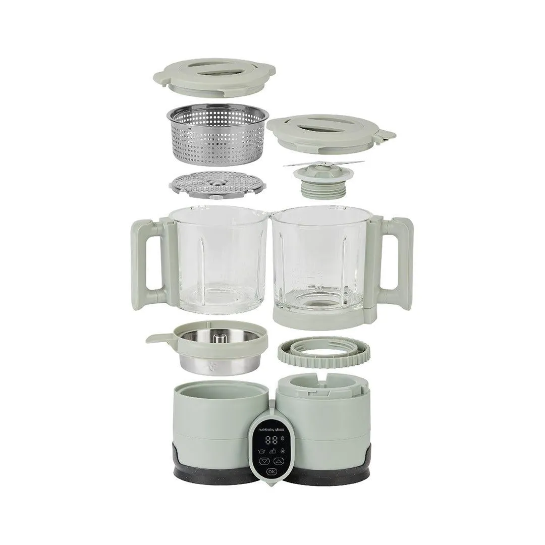 Babymoov Nutribaby Glass Baby Food Maker - Green