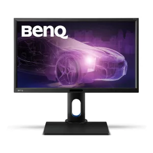BenQ BL2420PT 23.8" 2K Ultra HD Monitor - 60Hz, 5ms, IPS, Height Adjustable, Speakers, Black