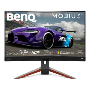 BenQ EX2710R 27" Quad HD Curved Gaming Monitor - 165Hz, 1ms, VA, Height Adjustable, Speakers, Black