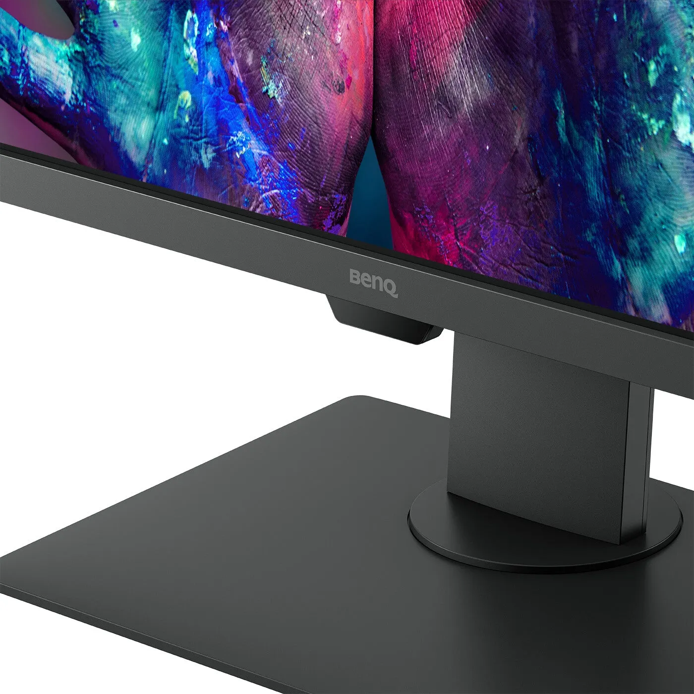 BenQ PD2700U 27" 4K Ultra HD Monitor - 60Hz, 5ms, IPS, Height Adjustable, Speakers, Black and Grey