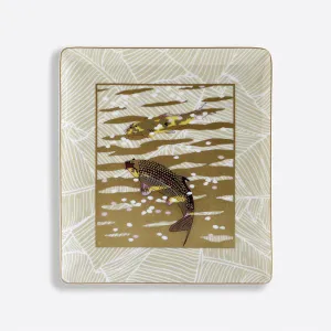 Bernardaud | Eaux d'Or Rectangular Tray