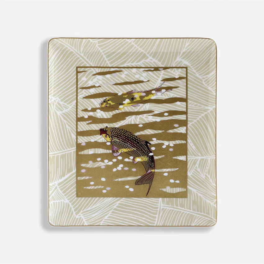 Bernardaud | Eaux d'Or Rectangular Tray