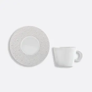Bernardaud | Ecume Perle Tea Cup & Saucer