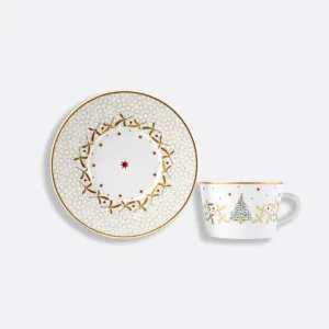 Bernardaud | Nol Tea Cup & Saucer