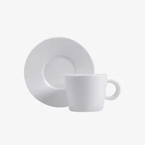 Bernardaud | Organza Tea Cup & Saucer (Opus Shape)