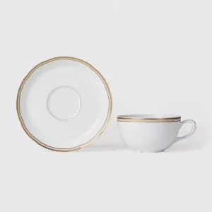 Bernardaud | Pompadour Tea Cup & Saucer