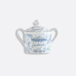 Bernardaud | Tout Paris Sugar Bowl - White & Blue