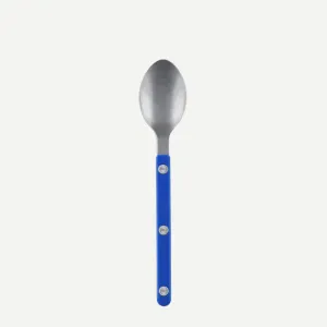 Bistrot Vintage Solid Dessert Spoon - Lapis Blue
