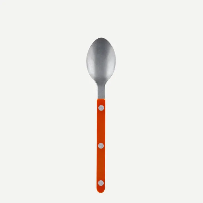 Bistrot Vintage Solid Dessert Spoon - Orange