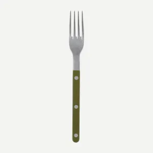 Bistrot Vintage Solid Dinner Fork - Green Fern