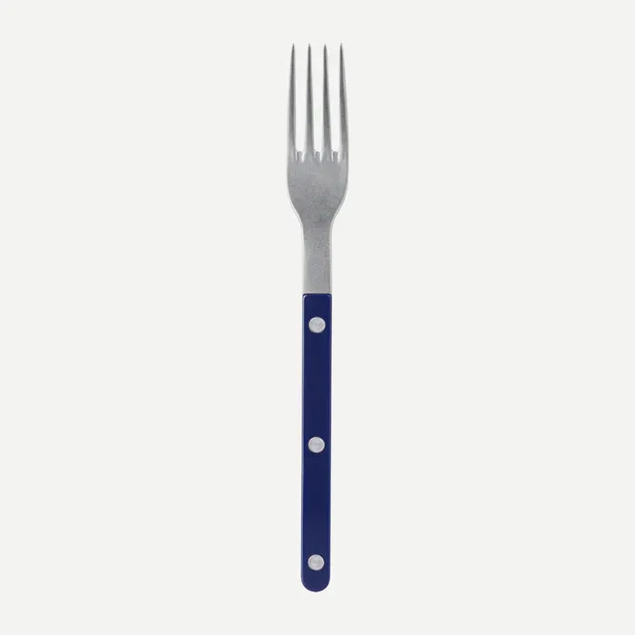 Bistrot Vintage Solid Dinner Fork - Navy Blue