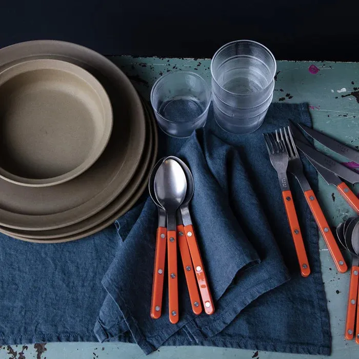 Bistrot Vintage Solid Dinner Knife - Orange