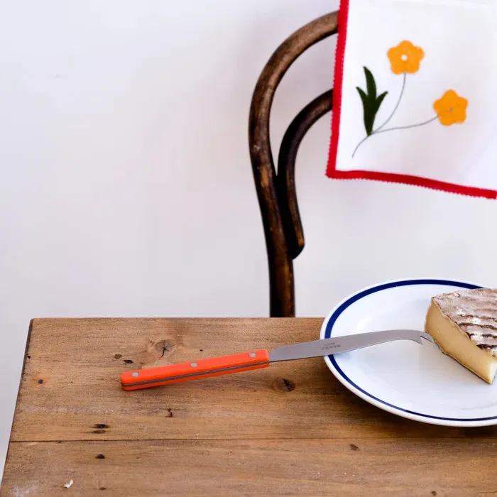 Bistrot Vintage Solid Large Cheese Knife - Orange