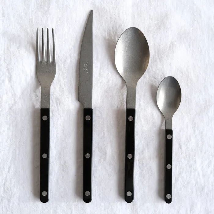 Bistrot Vintage Solid Teaspoon - Black